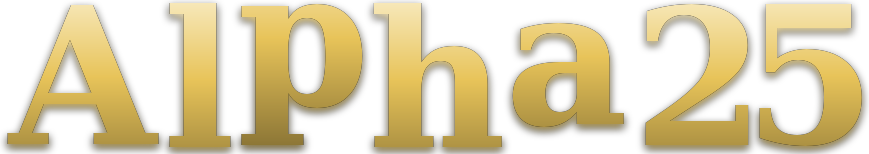 Alpha 25 โลโก้